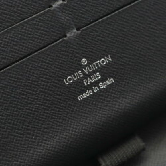 Louis Vuitton Zippy Organizer Graphite Black Long Wallet Canvas Black - Picture 4 of 8